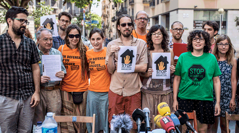 El vecindario Vs Optimum: Los inquilinos de Carme 106 nos unimos por un alquiler justo