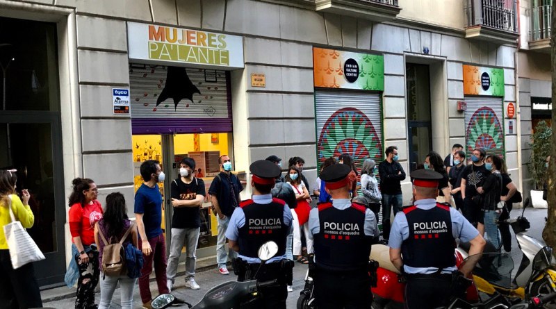 Govern y Mossos: os comunicamos que la asamblea inquilina continúa