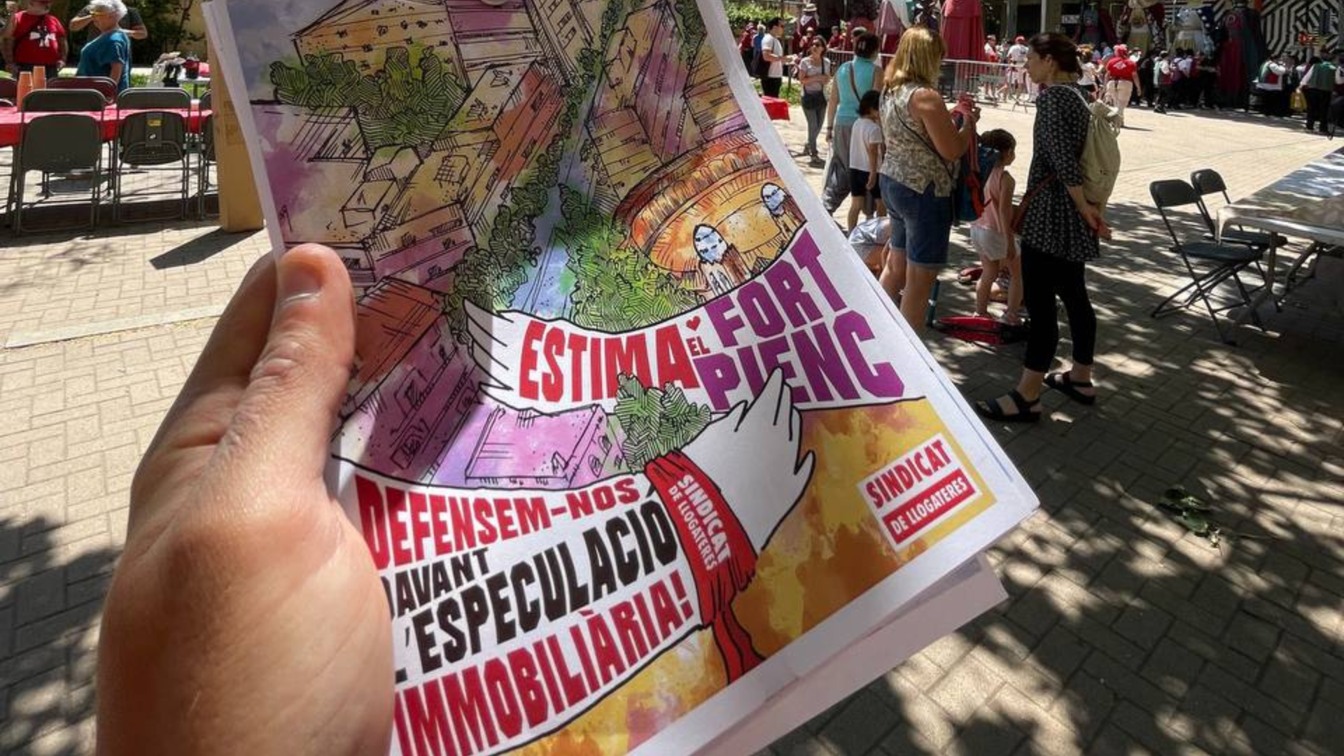 Las inquilinas de Fort Pienc pasamos a la acción en defensa de un barrio para las vecinas y no para los especuladores