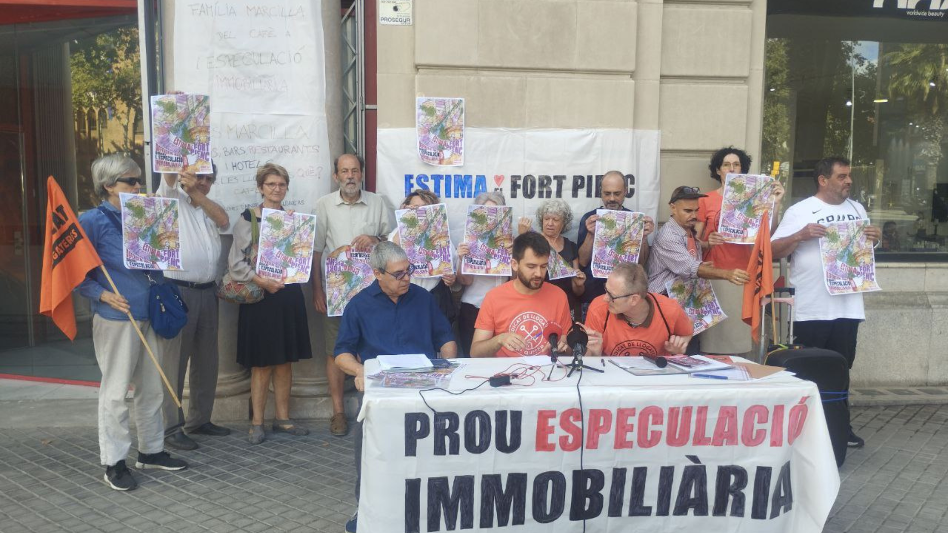 La familia Marcilla no aplica la regulación de precios a inquilinos de 3 fincas del Fort Pienc