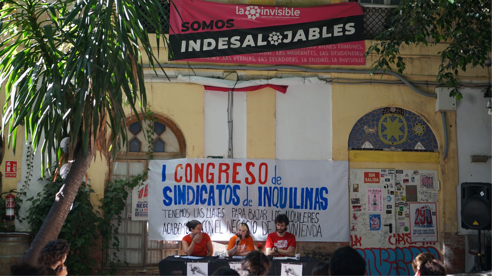 Arranca en Málaga el I Congreso de Sindicatos de Inquilinas