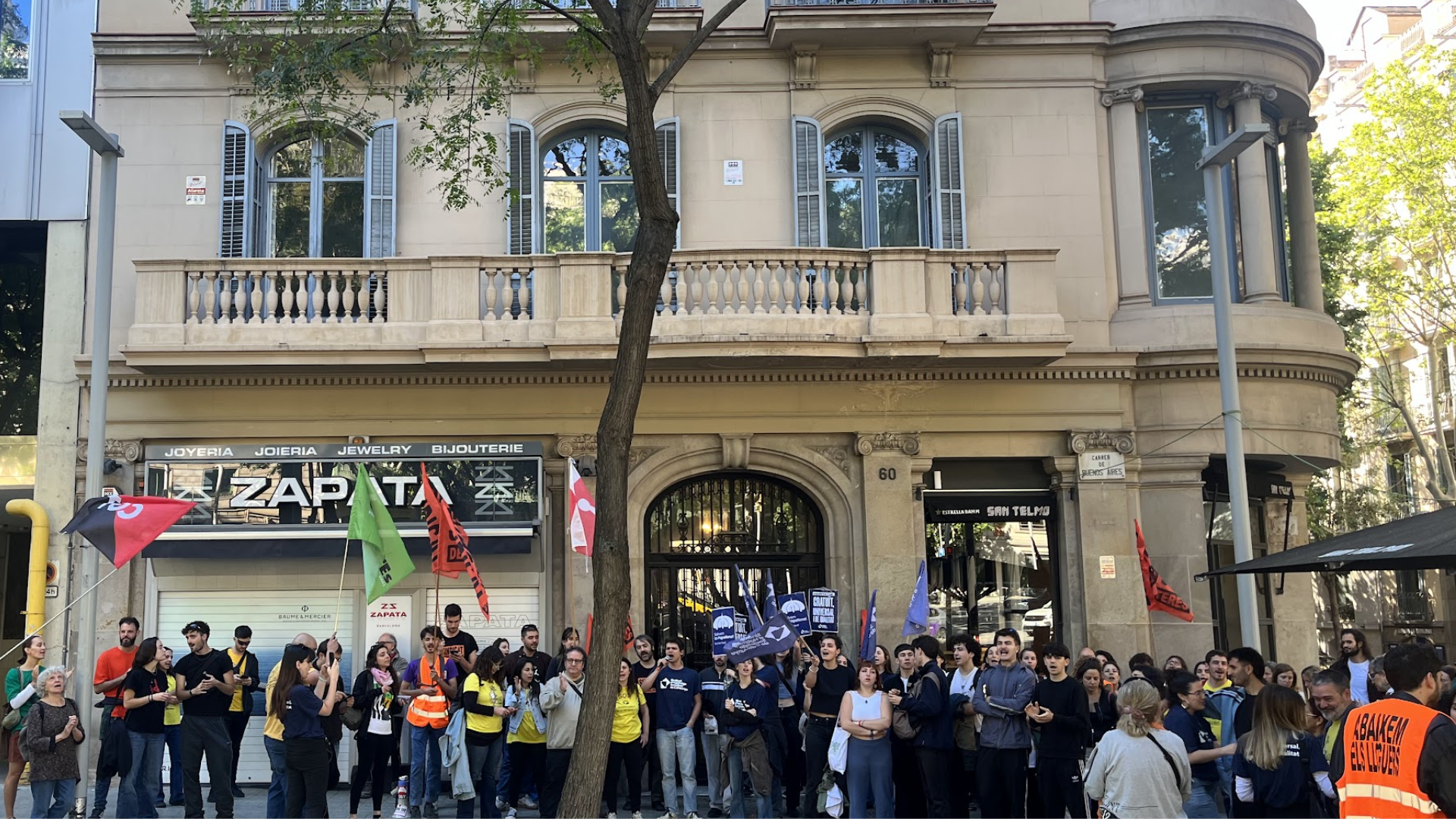 Se aplaza el desahucio de Olalla, con el que NAD quería hacer más colivings